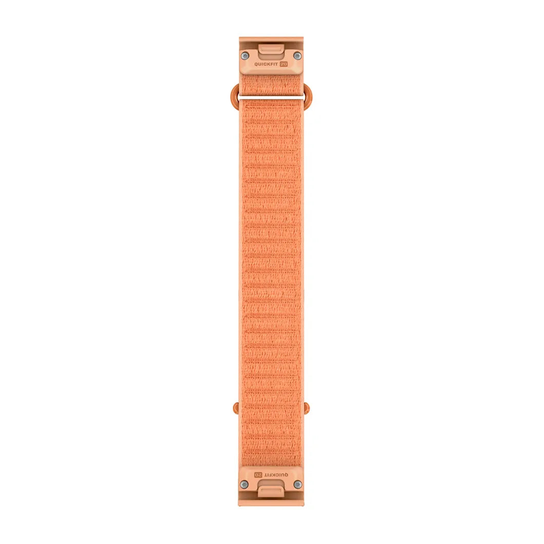 Garmin QuickFit 20 Watch Band - Long - Shell Pink ComfortFit Fabric