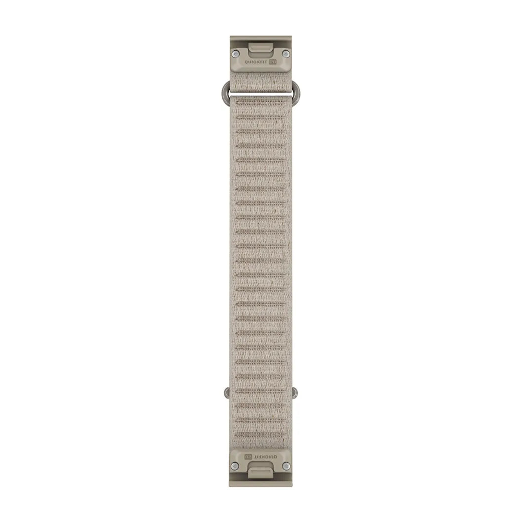 Garmin QuickFit 20 Watch Band - Long - French Grey ComfortFit Fabric