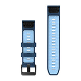 Garmin QuickFit 22 Band – Tidal Blue/Ice Blue Silicone