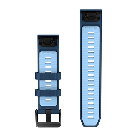 Garmin QuickFit 22 Band – Tidal Blue/Ice Blue Silicone