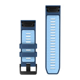 Garmin QuickFit 26 Band – Tidal Blue/Ice Blue Silicone