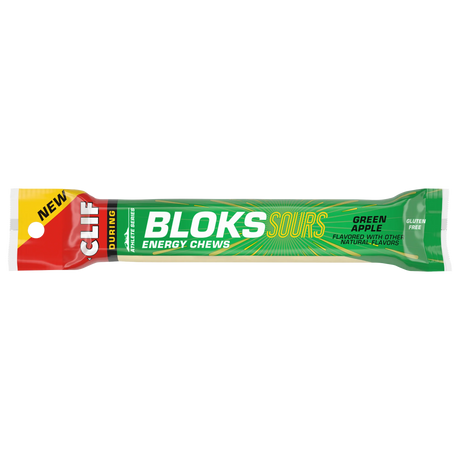 Clif Bloks Energy Chews – Sour Green Apple Flavour