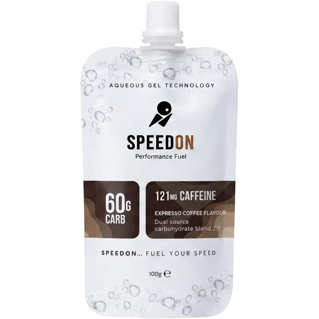SpeedON - Expresso Caffeinated Gel - 60g Carb