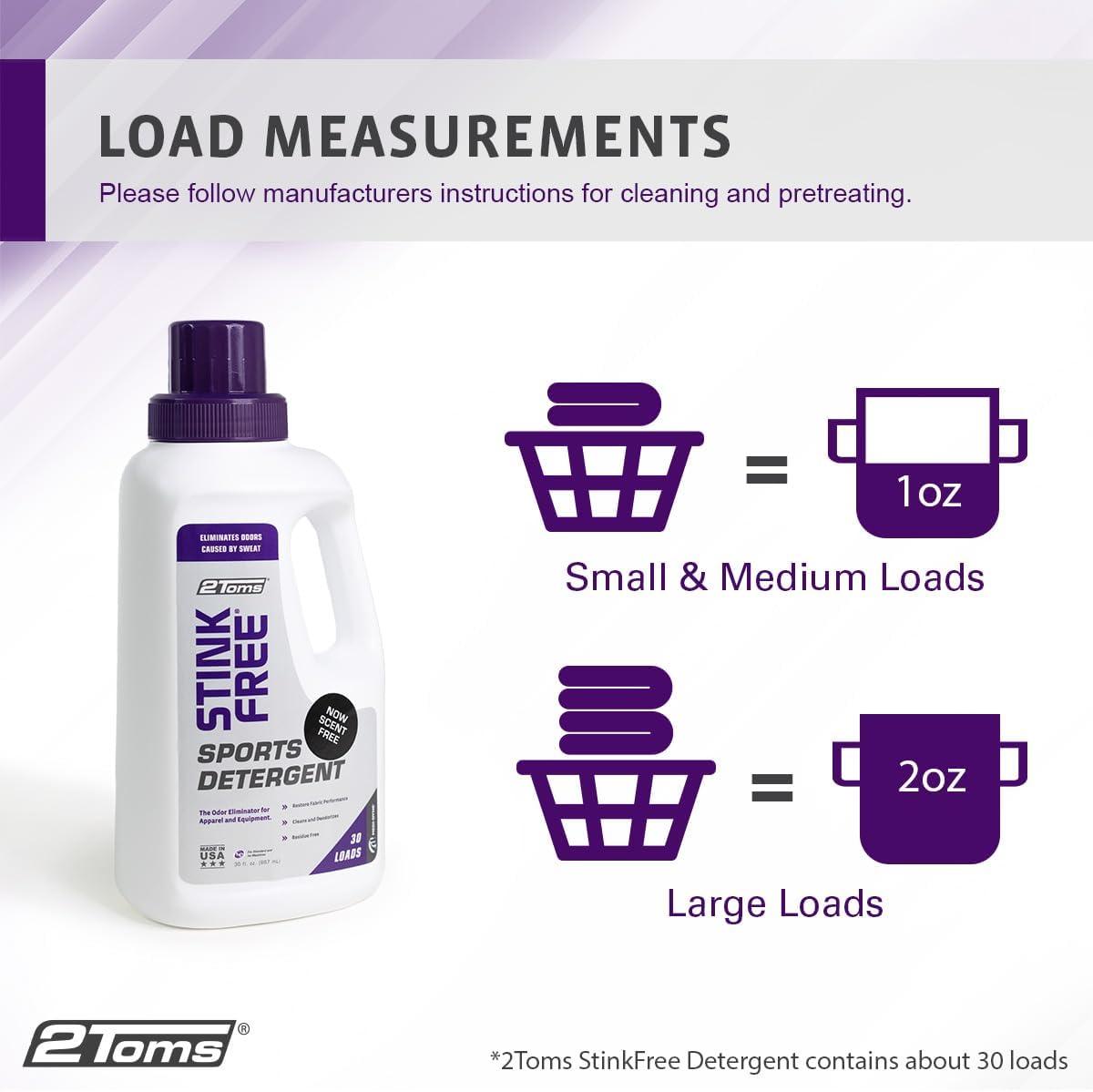 2Toms StinkFree Sports Laundry Detergent - Fitness New Zealand