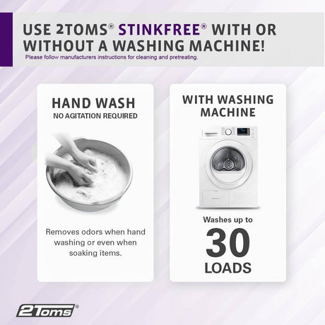 2Toms StinkFree Sports Laundry Detergent - Fitness New Zealand