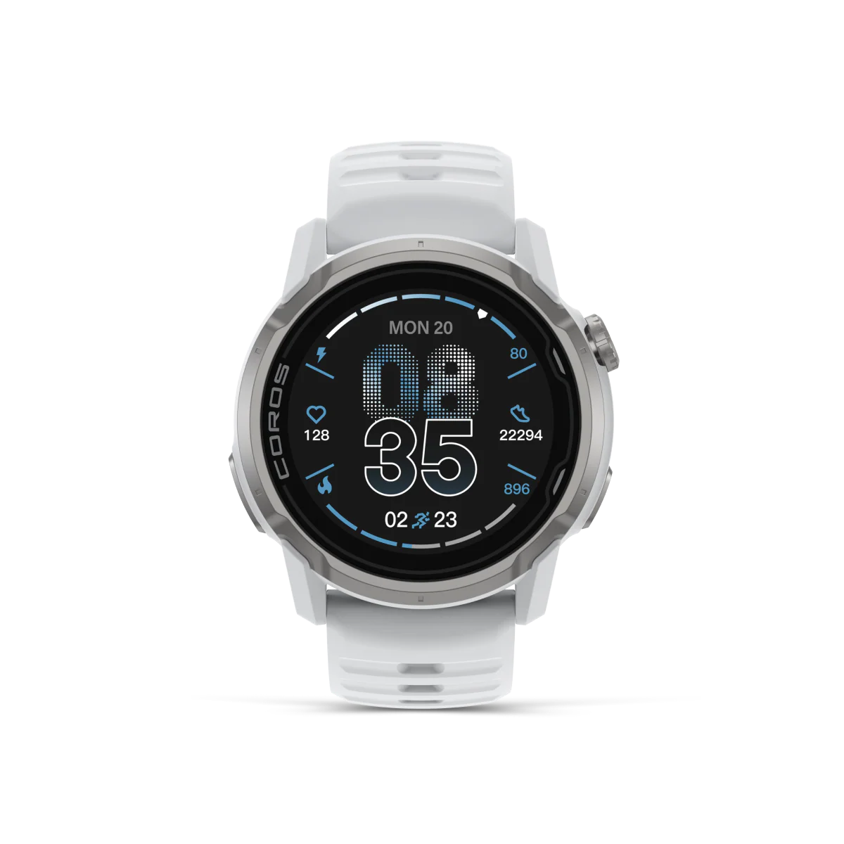 COROS APEX 4 GPS Watch - White - 42mm