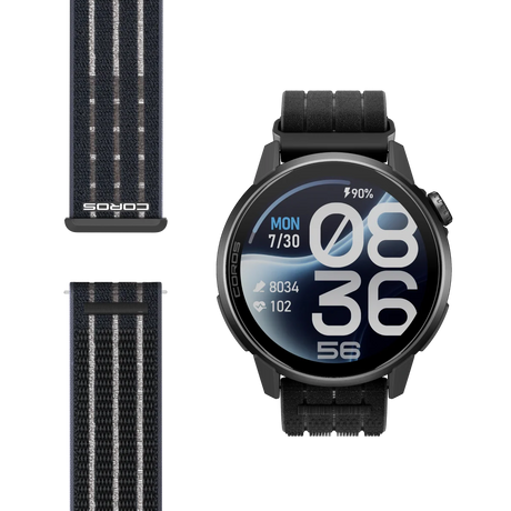 COROS PACE 4 Pro GPS Sport Watch - Black Nylon