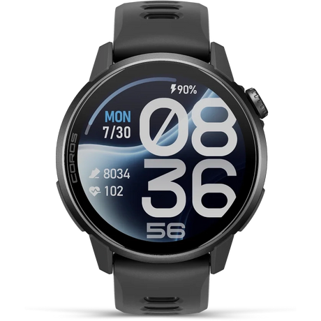 COROS PACE 4 Pro GPS Sport Watch - Black Silicone