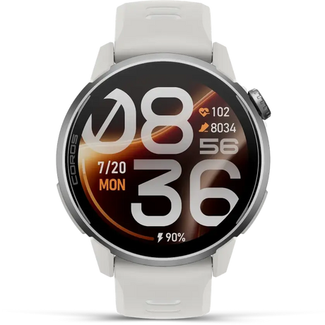 COROS PACE 4 Pro GPS Sport Watch - White Silicone