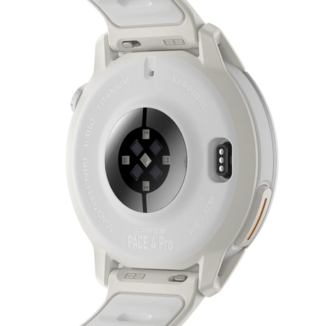 COROS PACE 4 Pro GPS Sport Watch - White Silicone