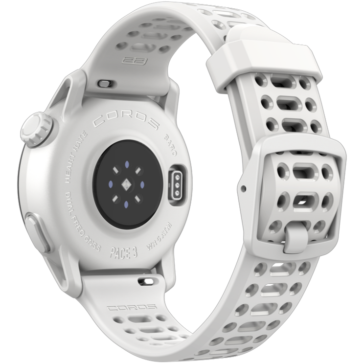 COROS PACE 3 - White - Silicone Band
