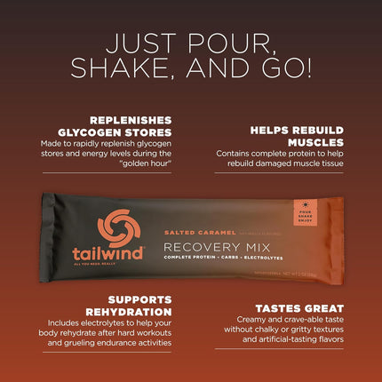 Tailwind Nutrition REBUILD Recovery Drink - Salted Caramel Stick Pack