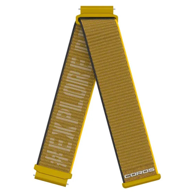 COROS 20mm Nylon Band – Yellow