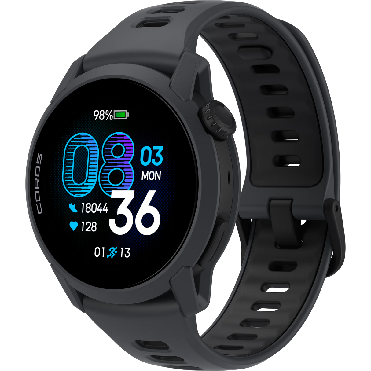 COROS Pace 4 - Black - Silicone Band