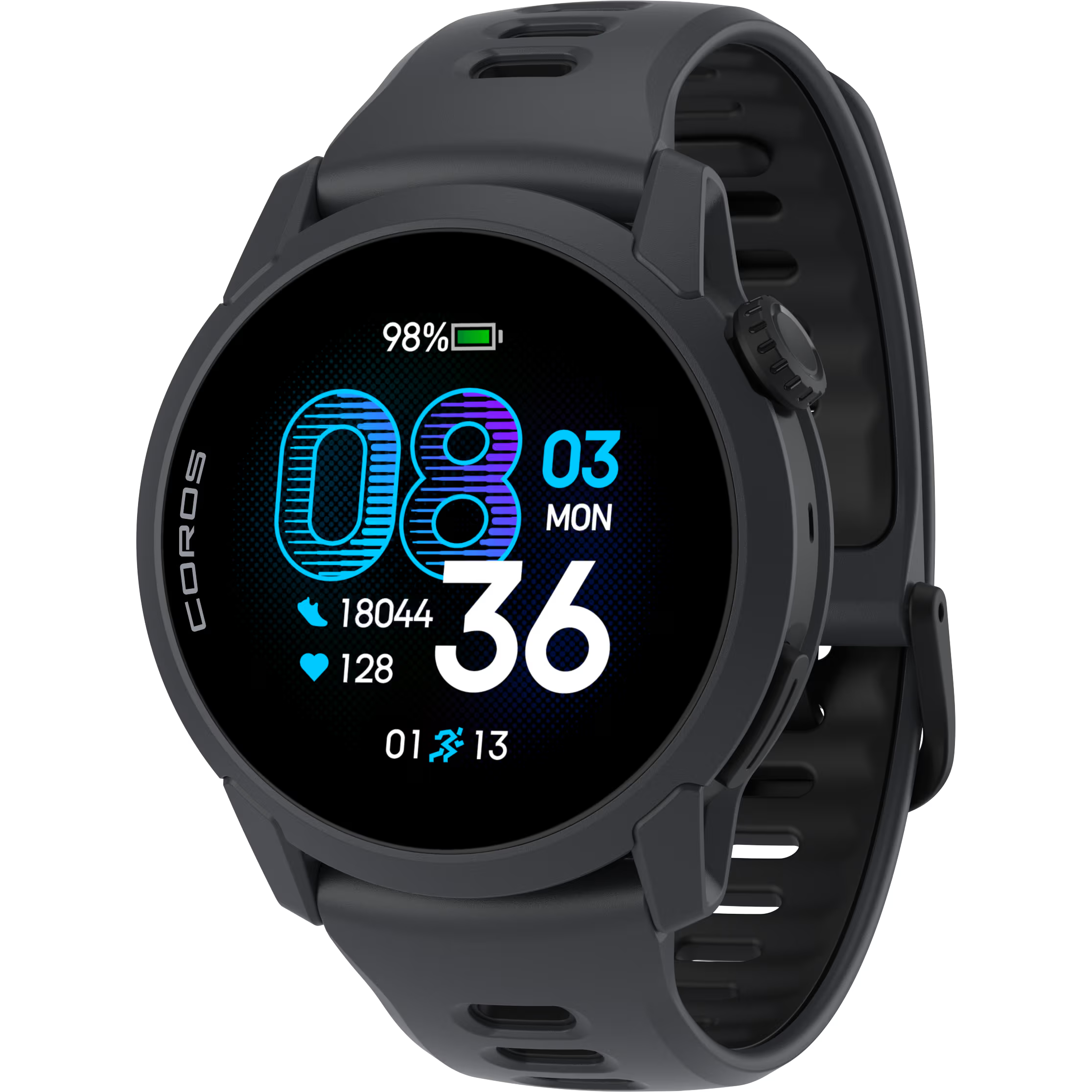 COROS Pace 4 - Black - Silicone Band