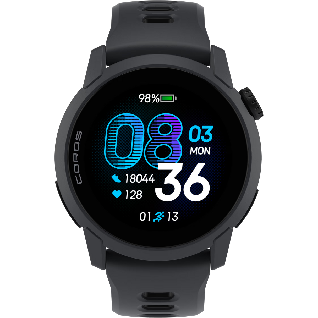 COROS Pace 4 - Black - Silicone Band