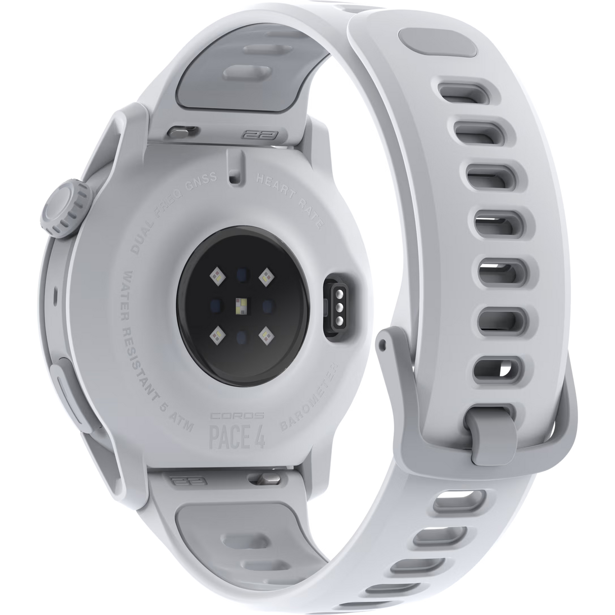 COROS Pace 4 - White - Silicone Band