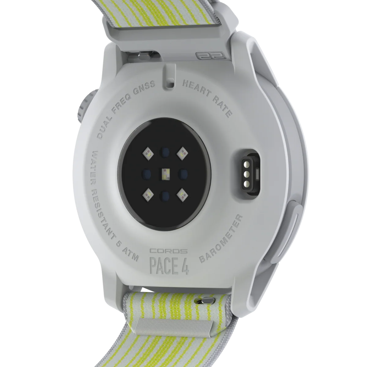 COROS Pace 4 - White - Nylon Band