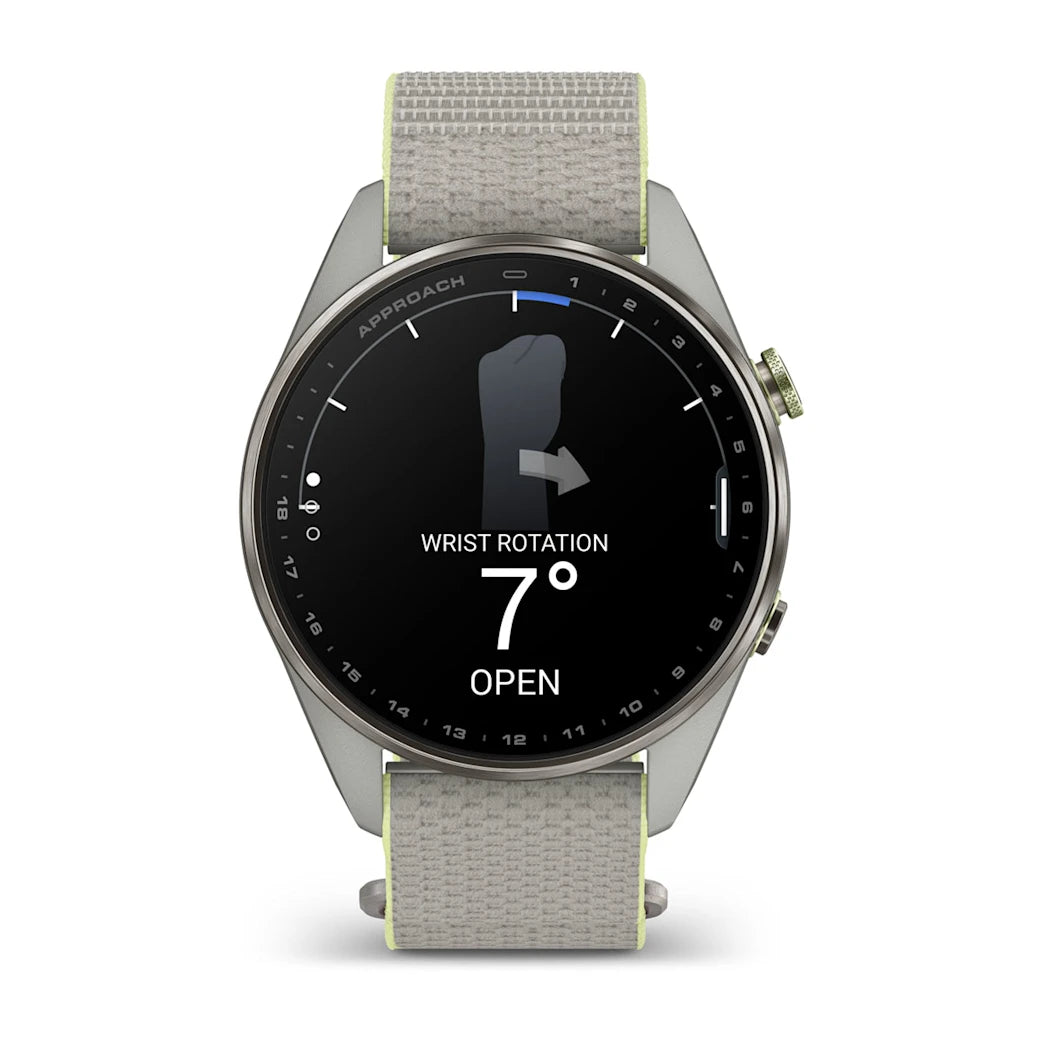 Garmin Approach S72 - Silver/Citron