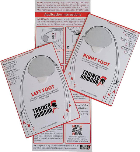 Big Toe Hole Preventer Pack - Fitness New Zealand