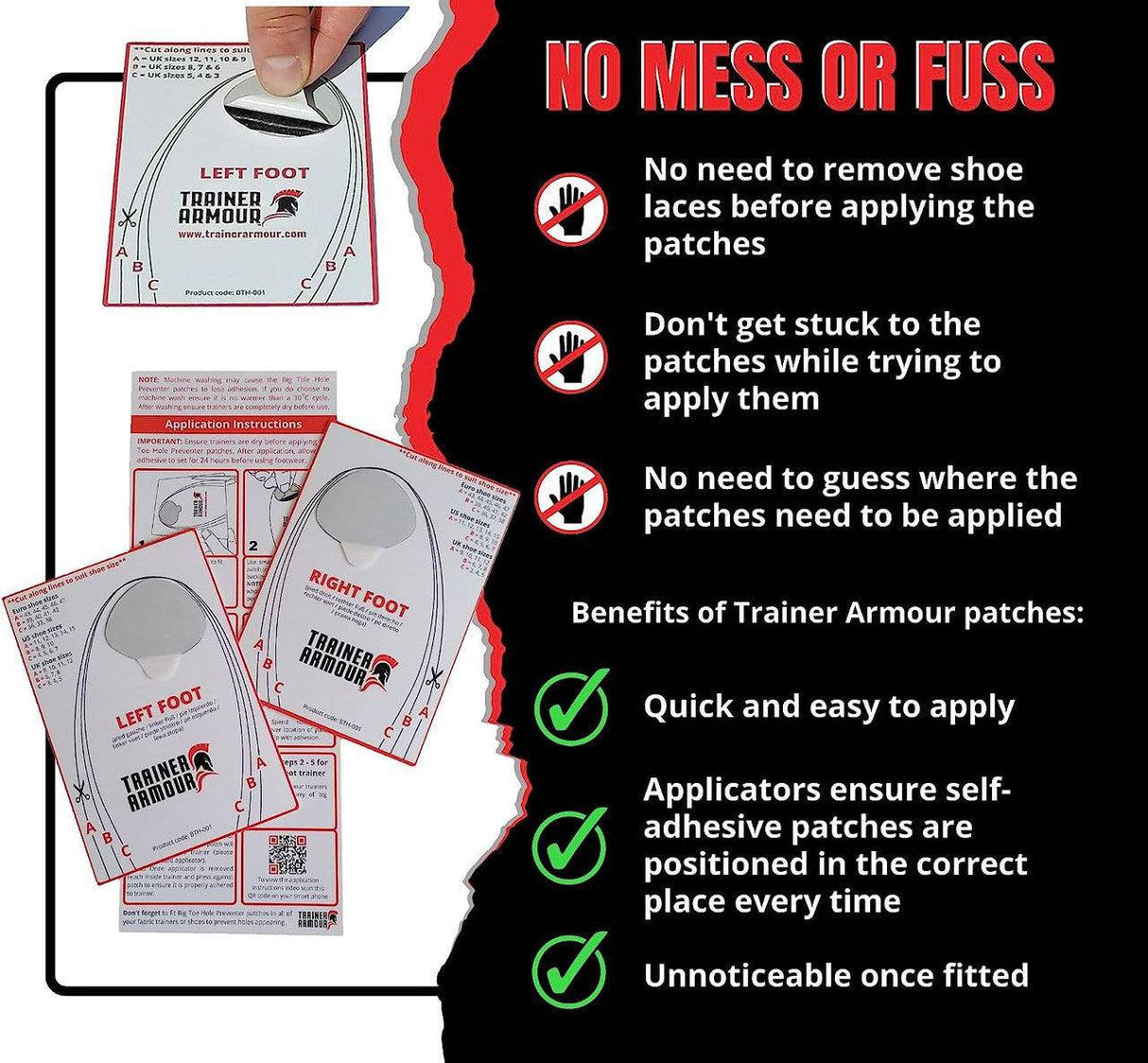 Big Toe Hole Preventer Pack - Fitness New Zealand