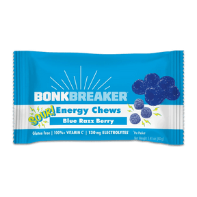 Bonk Breaker Sour Blue Razz Berry Energy Chews - 40g - Fitness New Zealand