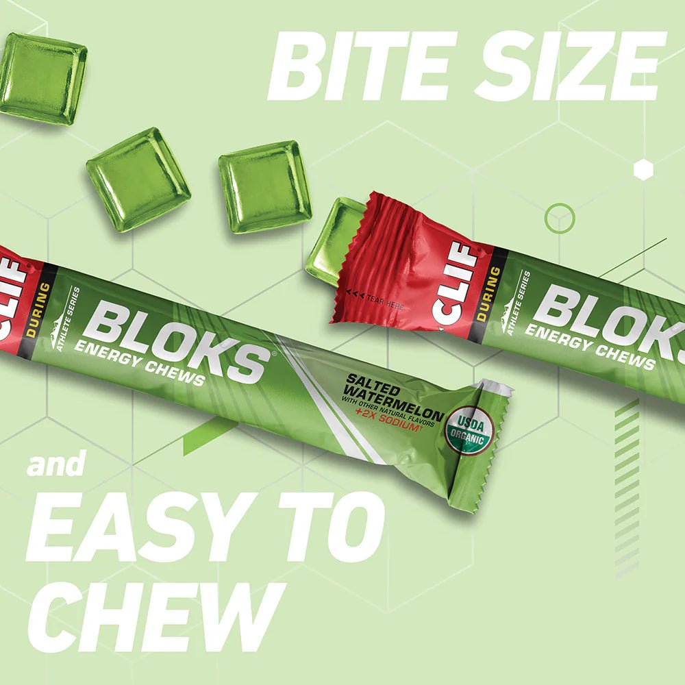 Clif Bloks Energy Chews – Salted Watermelon - Fitness New Zealand