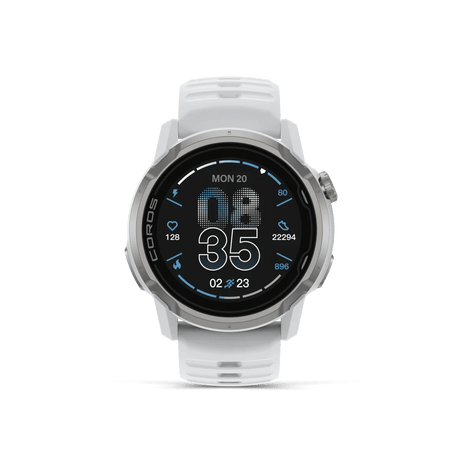 COROS APEX 4 GPS Watch - White - 42mm - Fitness New Zealand