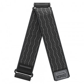COROS NOMAD 24mm Nylon Watch Band Black - Long - Fitness New Zealand