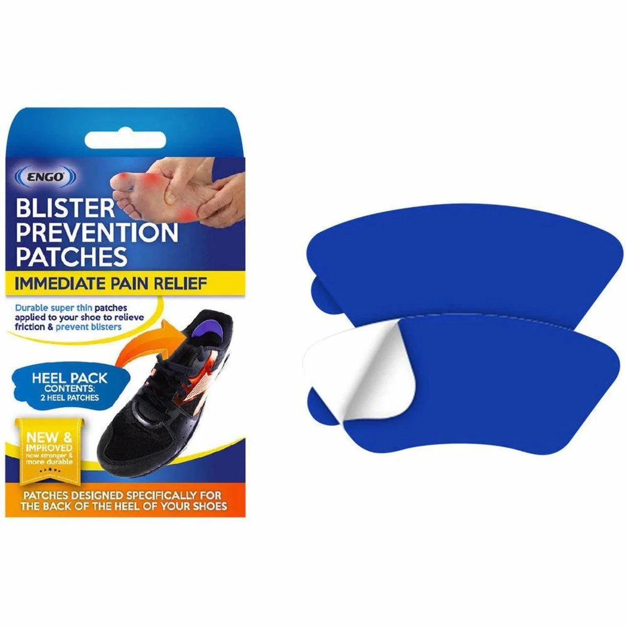 ENGO Back of Heel Blister Patches – Fitness New Zealand