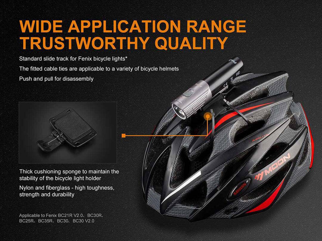 Fenix ALD - 08 Helmet Bike Light Holder - Fitness New Zealand