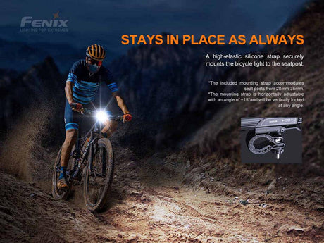 Fenix BC26R Rechargeable Bike Light & BC05R V2.0 - Fitness New Zealand