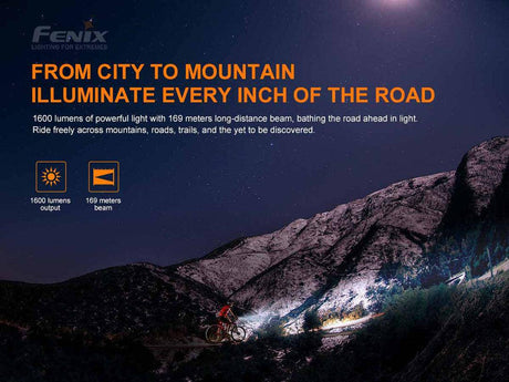 Fenix BC26R Rechargeable Bike Light & BC05R V2.0 - Fitness New Zealand