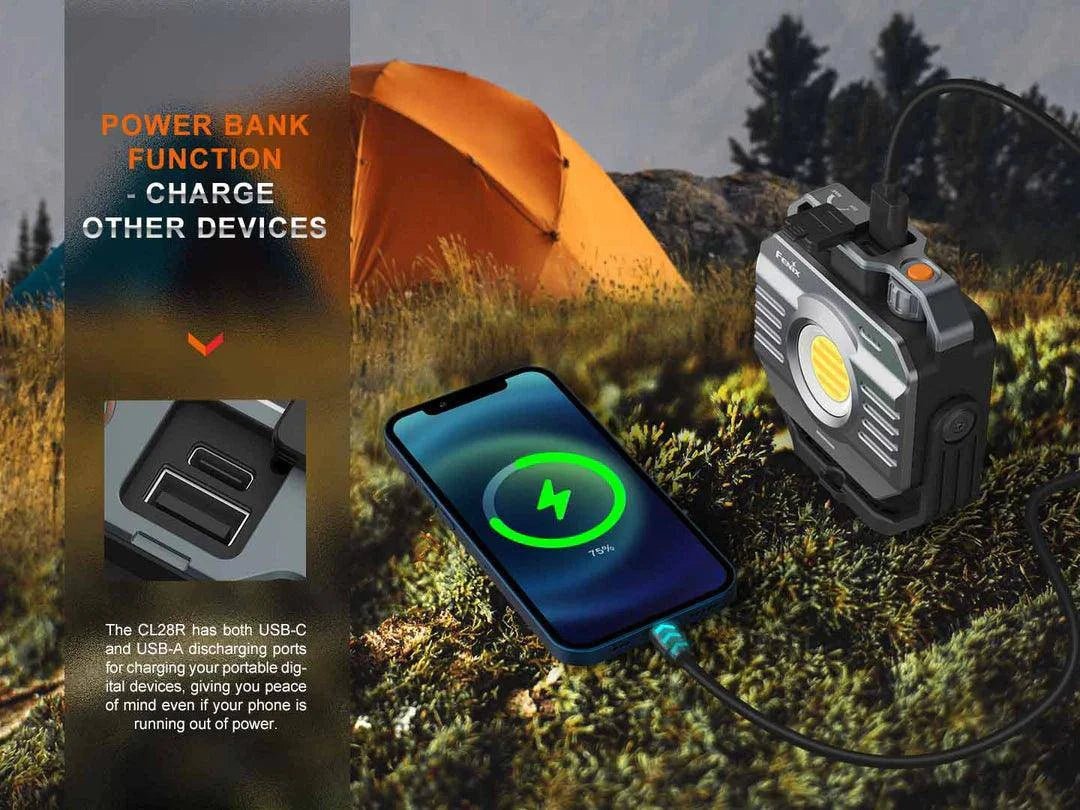 Fenix CL28R Rechargeable Lantern with Colour Adjust - Fitness New Zealand