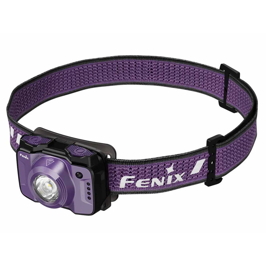 Fenix HL12R V2.0 Rechargeable Headlamp - Purple – Fitness New Zealand
