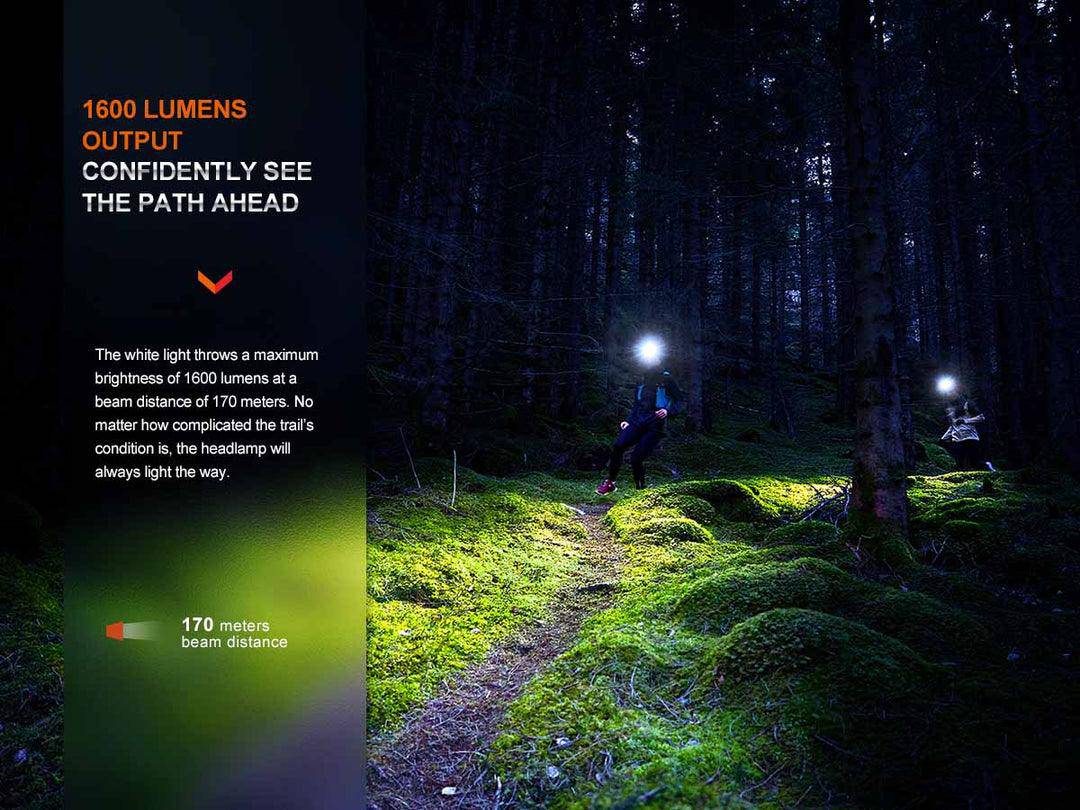 Fenix HM65R - T V2 - Nebula Rechargeable Headlamp - Fitness New Zealand