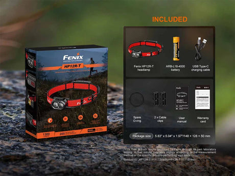 Fenix HP12R - T - Black - Fitness New Zealand