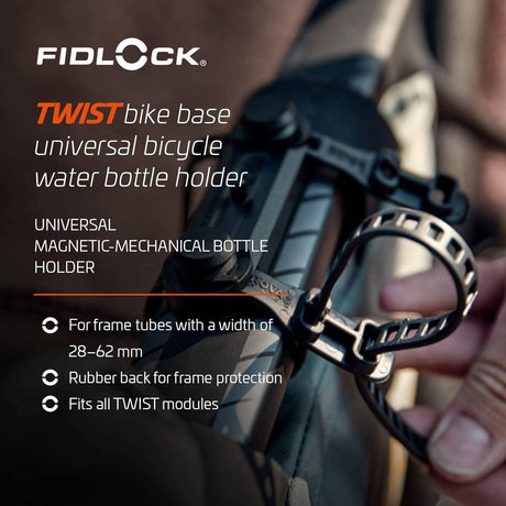 Fidlock Twist Uni Bike Base Mount Only - Fitness New Zealand