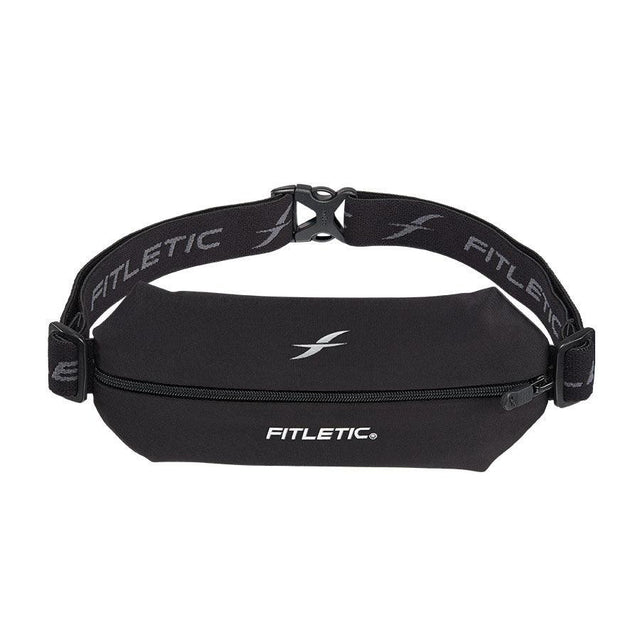 Fitletic Mini Sport Belt Runners Pouch – Black - Fitness New Zealand