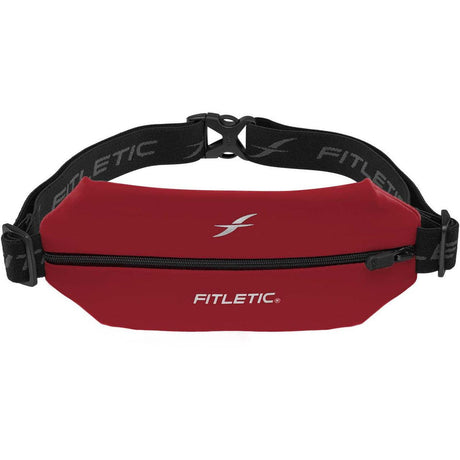 Fitletic Mini Sport Belt Runners Pouch – Chili Red - Fitness New Zealand