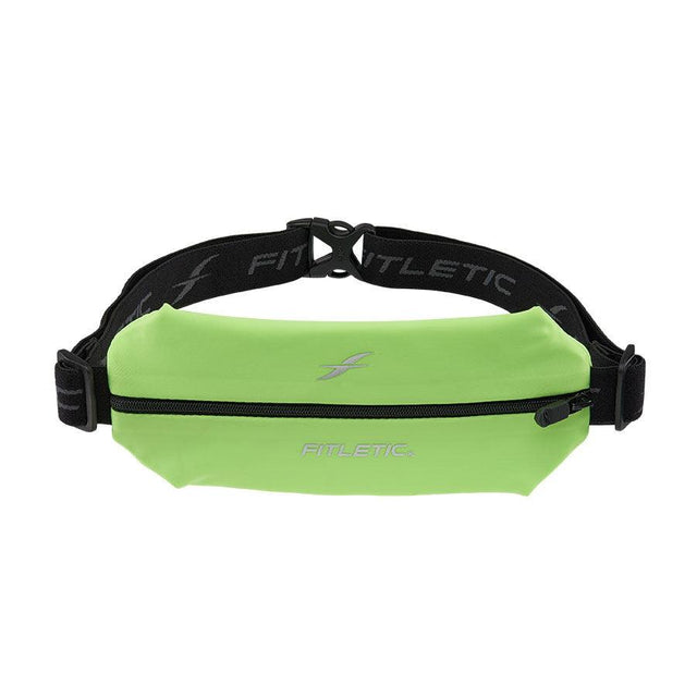 Fitletic Mini Sport Belt Runners Pouch – Neon Green - Fitness New Zealand