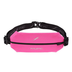 Fitletic Mini Sport Belt Runners Pouch – Neon Pink - Fitness New Zealand