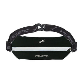 Fitletic Mini Sport PLUS Black/ Reflective Zipper - Fitness New Zealand