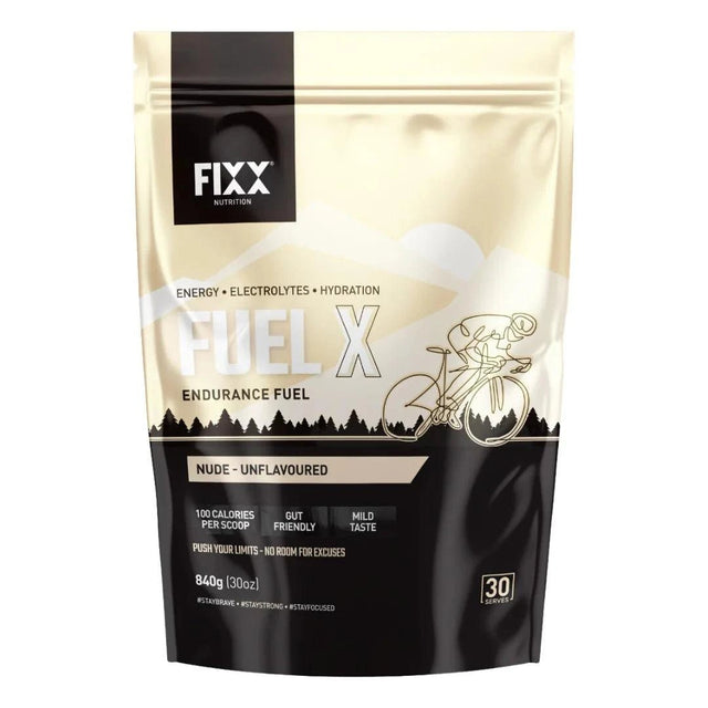 FIXX Fuel X Nude Endurance Fuel - 840g - Fitness New Zealand