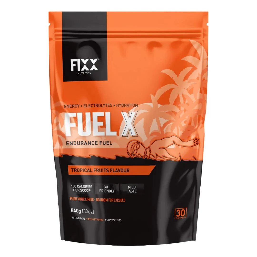 FIXX Fuel X Tropical Fruits Endurance Fuel - 840g - Fitness New Zealand