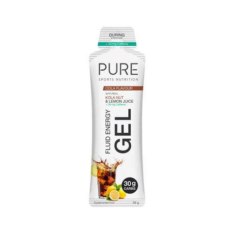 PURE Cola Nut & Lemon Energy Gel 50g