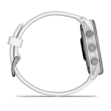 Garmin Forerunner 170 Music - Whitestone with Whitestone/Cloud Blue Band