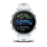 Garmin Forerunner 170 Music - Whitestone with Whitestone/Cloud Blue Band
