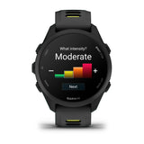 Garmin Forerunner 170 Music - Black with Black/Amp Yellow Band