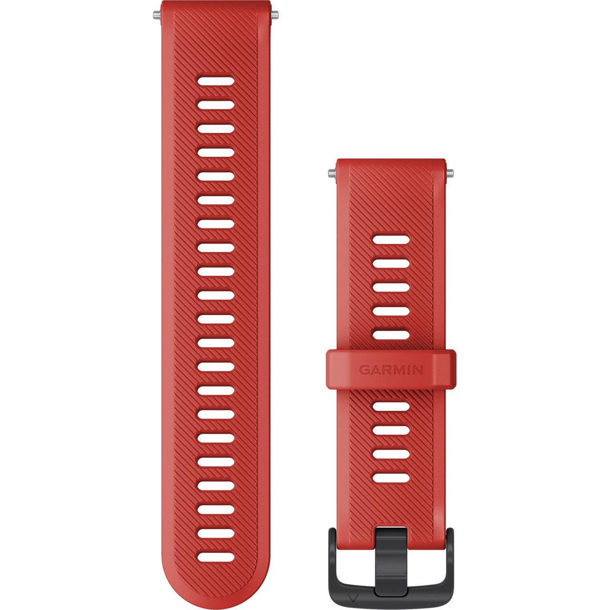 Forerunner Watch Band (22 mm), Magma Red with Black Hardware - Fitness New Zealand